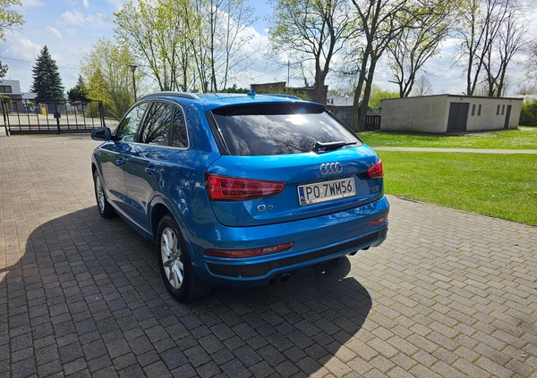 Audi Q3 cena 79950 przebieg: 125167, rok produkcji 2015 z Poznań małe 497
